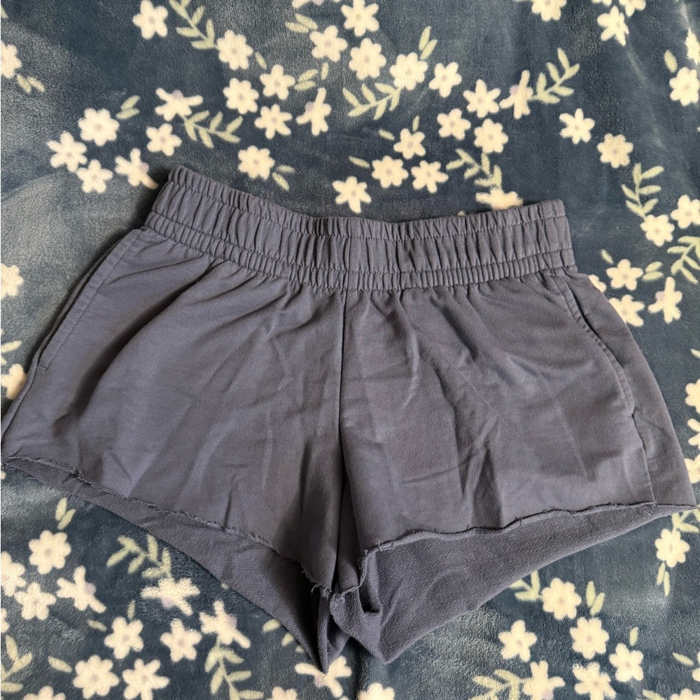 Women's Blue Casual Shorts